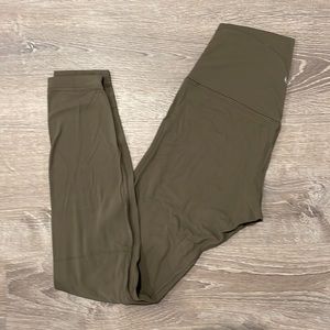 LULULEMON ALIGN 28” GREY SAGE SIZE 6
